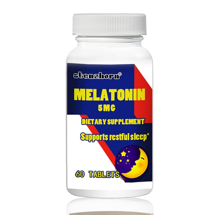 melatonin  5mg  60pcs Supports restful sleep