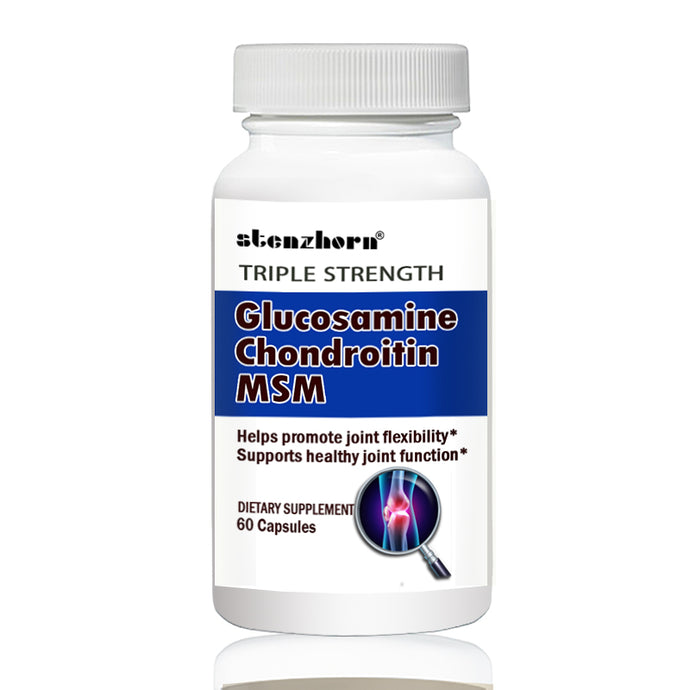 Supports Joint Health    Glucosamine + Chondroitin + MSM 60pcs