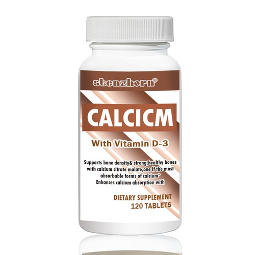 Calcium + Vitamin D3  500mg 120 pcs support healthy bones