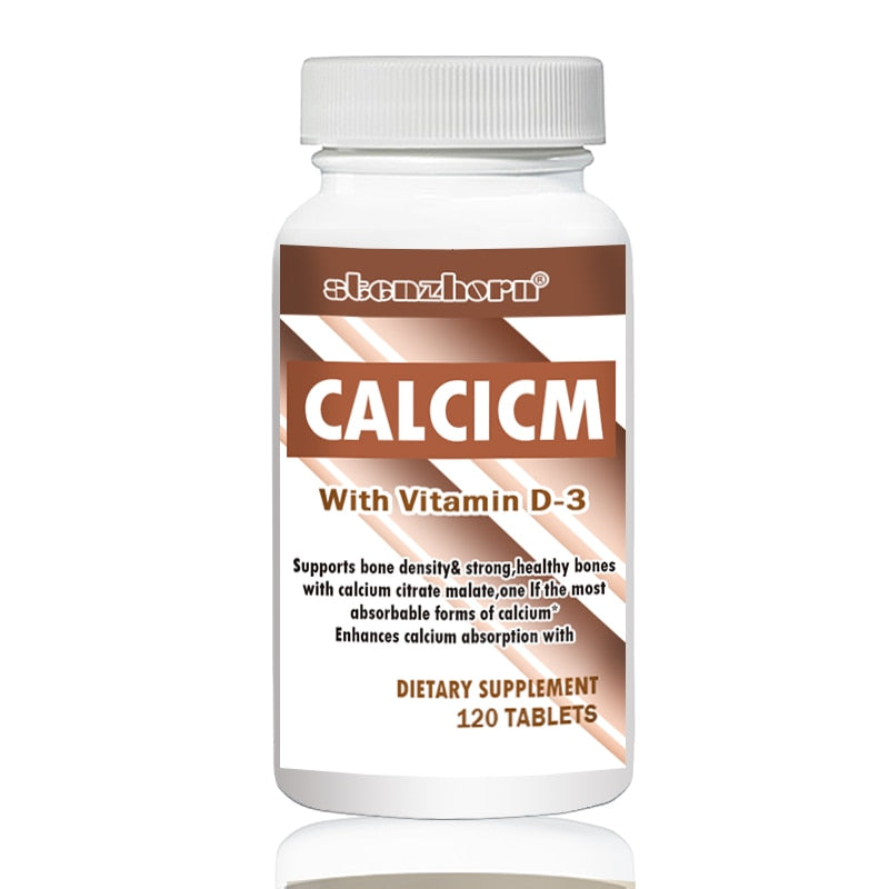 Calcium + Vitamin D3  500mg 120 pcs support healthy bones